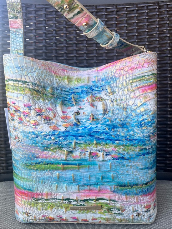 Brahmin Handbags - NWT Brahmin Celina in STAYCATION Bucket Bag